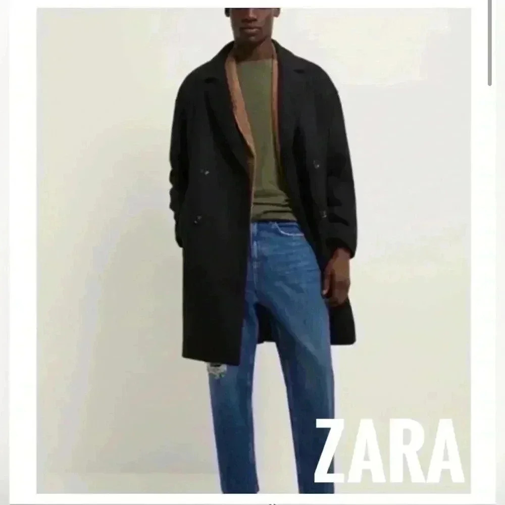 BNWT Zara men’s loose cropped fit jeans size 30